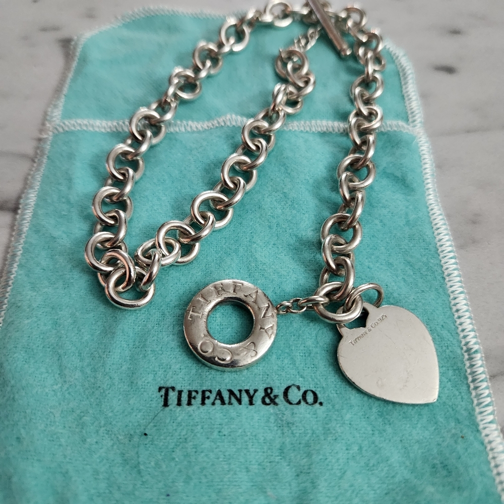 Tiffany & Co. Heart Tag Toggle Necklace